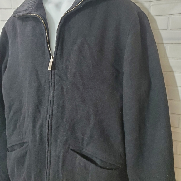 Kenneth Cole Reaction Black Wool Jacket - Picture 2 of 12